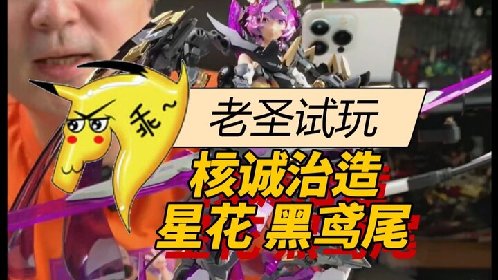 老圣试玩198核诚治造星花黑鸢尾
