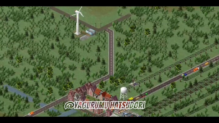 Iseng iseng mencoba main Game "Theotown" Kota pixel ini ternyata menarik juga ya