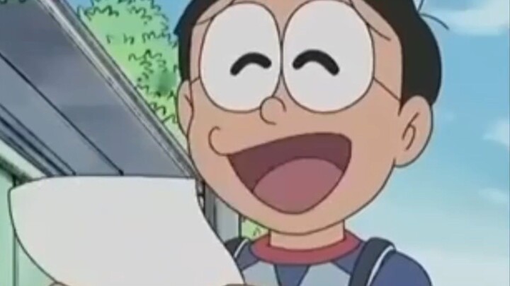 nobita bahagia sekali