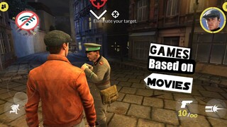 Top 20 Movie Based Games On Android HD Offline || High Graphics Movie Games For Android