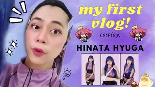 INI ADALAH MINI VLOG PERTAMA AKU! (COS HINATA HYUGA).