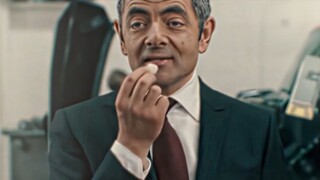 憨豆:再大点力踢试试看？