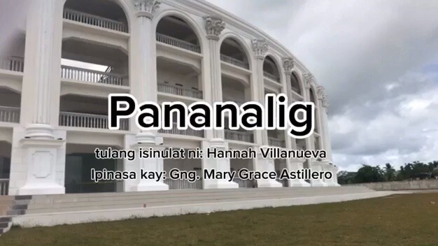 Tula "pananalig"