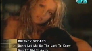 Britney Spears - Don't Let Me Be The Last To Know (MTV Fresh Hits 2000)