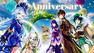 Genshin Impact 3rd Anniversary MEP || Everybody Wants to Rule the World