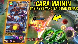 CARA MAININ PASIF YI SUN SHIN YANG BAIK DAN BENAR