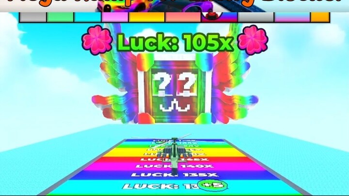 Mega Ramp for Lucky Blocks! #ROBLOX
