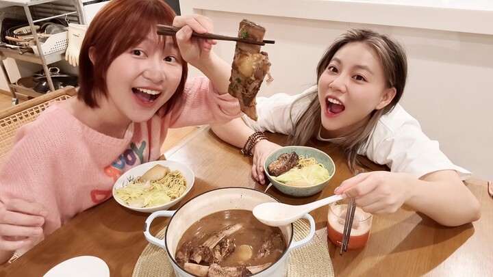 Buatkan iga besar untuk sahabatku, sampai dia langsung lompat-lompat girang!