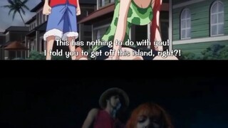 Nami anime vs live action