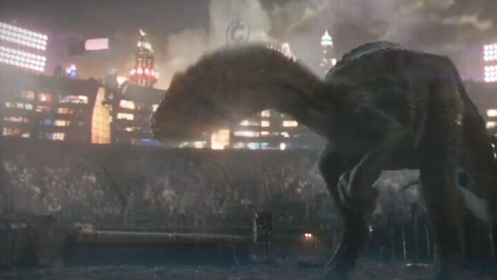 Dinosaurus vs. robot!