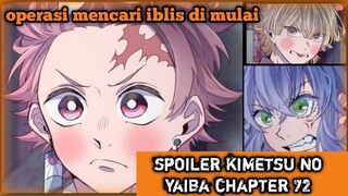 Operasi mencari iblis di mulai (spoiler kimetsu no yaiba chapter 72)