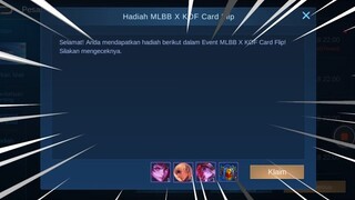 AUTO DAPAT SKIN KOF | CARA DAPAT BANYAK KESEMPATAN DI EVENT CARD FLIP MLBB | MOBILELEGENDS BANG BANG