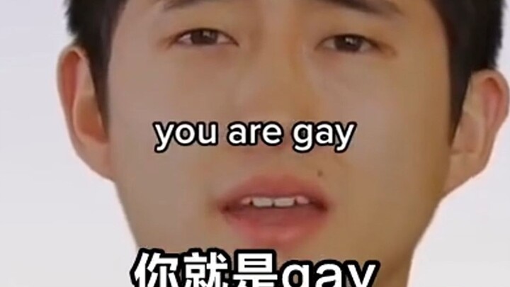 you are gay