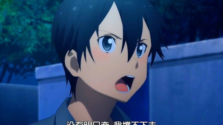 "I can't go on without Asuna!"