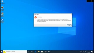 You Can't Access this shared Folder Problem in Windows 10 (Tagalog Tutorial)