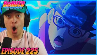 SARADA VS CHOCHO || Boruto Episode 225 Reaction!!