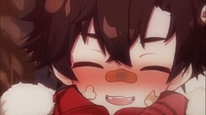 Christmas invitation from puppy Shota
