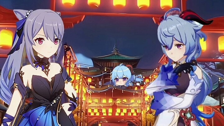 ｢Genshin Impact｣Keqing and the characters comment on the voice