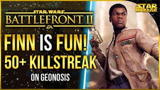 FuN 2187! 50+ Killstreak Finn Is AWESOME Now! | Star Wars Battlefront 2 Gameplay