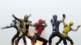 Koleksi super dari semua prajurit ekstra dalam seri Sentai yang telah bertransformasi dan muncul (Ba