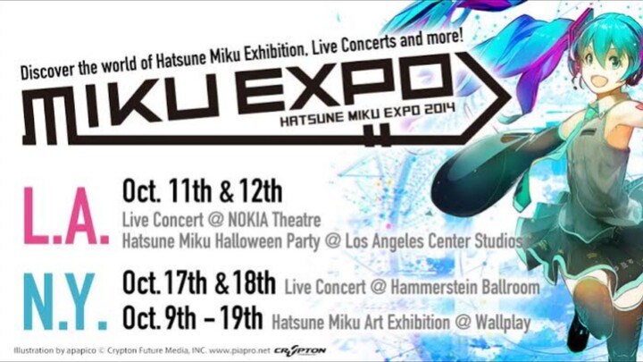 Hatsune Miku - Miku Expo 2014 In New York