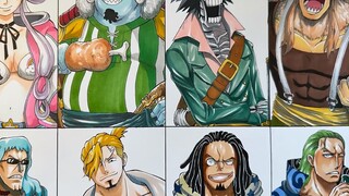 Băng Mũ Rơm cosplay cướp biển tóc đỏ, Luffy vẫn cực đẹp trai