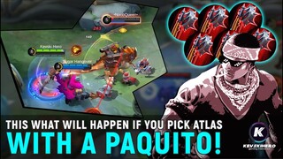 PAQUITO ATLAS COMBINATION! | MLBB