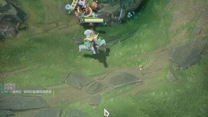 Playing League of Legends with a microphone in hand