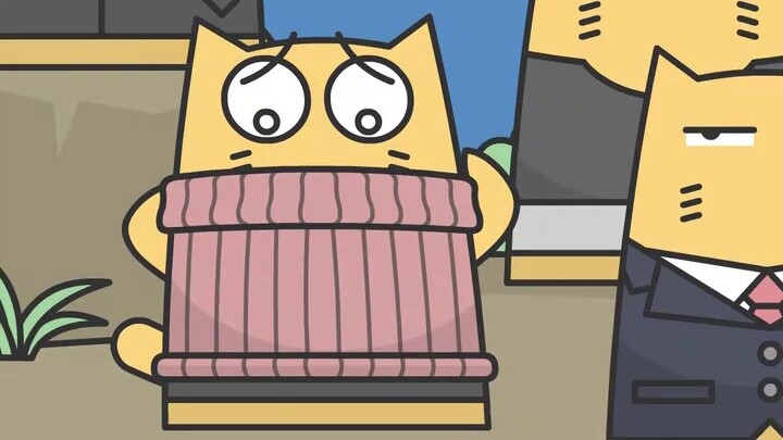 The sweater is on inside out again