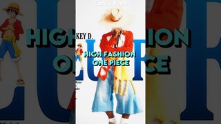HIGH FASHION One Piece #anime #onepiece #luffy #shorts