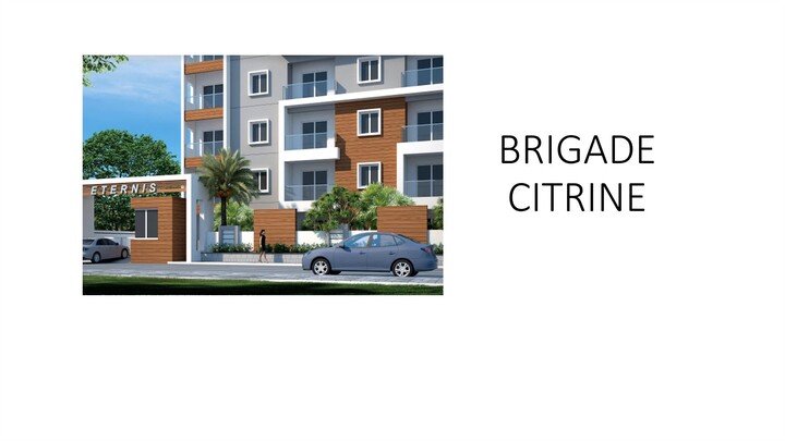 Brigade Citrine Apartments In Bangalore