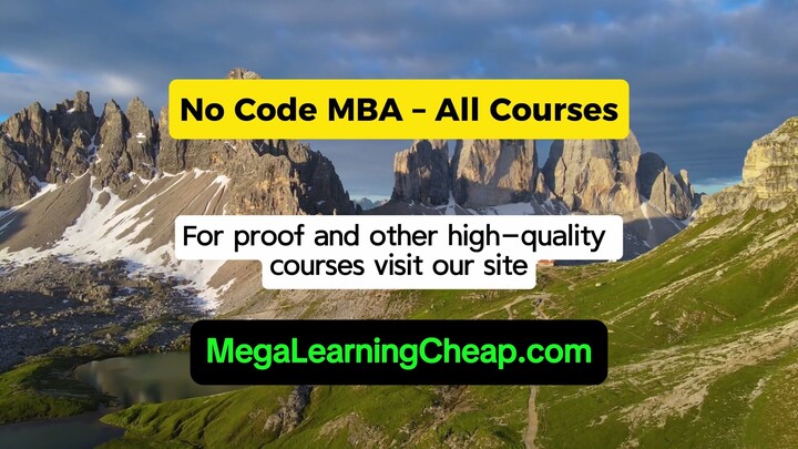 No Code MBA – All Courses