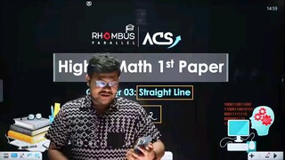 Highermath 1st,Chapter-3 (Straight Line),Lecture-1, HSC26
