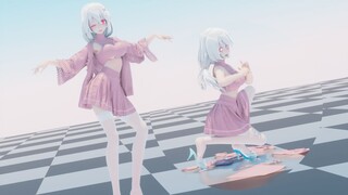 【MMD/Fabric/Haku】Mengapa gaun ini jatuh~(⊙o⊙) Wanita Yin Lemah