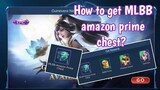 How to get MLBB amazon prime chest in Mobile Legends | Easiest way of claiming MLBB amazon chest