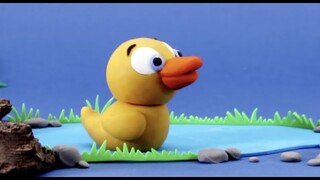 Duck relaxStop motion cartoon for children - BabyClay animals