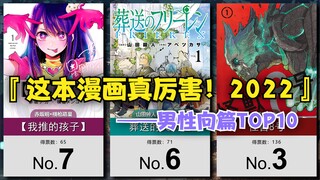 『这本漫画真厉害！2022』男性向榜TOP10