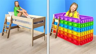 AWESOME ROOM MAKEOVER || Cool DIY Hacks For Your Room and Funny Moments by Gotcha! Hacks