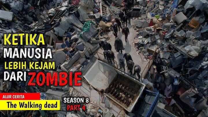 BERTAHAN HIDUP DI KIAMAT ZOMBIE  ALUR CERITA THE WALKING DEAD SEASON 8 ( Episode