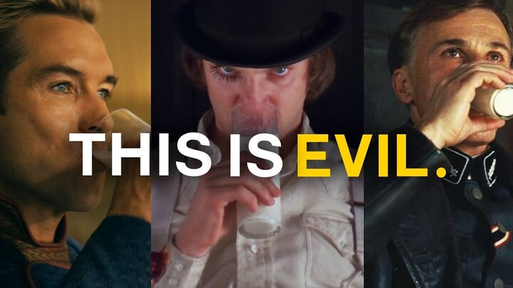 ทำไมตัวร้ายในภาพยนตร์ถึงชอบดื่มนมกันทุกคน