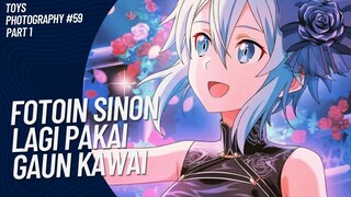 Indah dan kawai banget gaun Sinon 😚🤭 | Toys Photography #59 (Part 1)