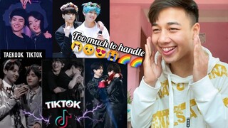 Taekook TikTok Compilation || Vkook Moments ❤ | REACTION