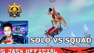 GAMEPLAY SOLO VS SQUAD BANG JECK!! MERATAKAN EVENT DENGAN SANTUY BANTUY SAMPAI CHIKEN - PUBG MOBILE