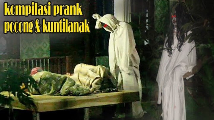 Prank pocong & kuntilanak terlucu bikin ngakak 😂🤣