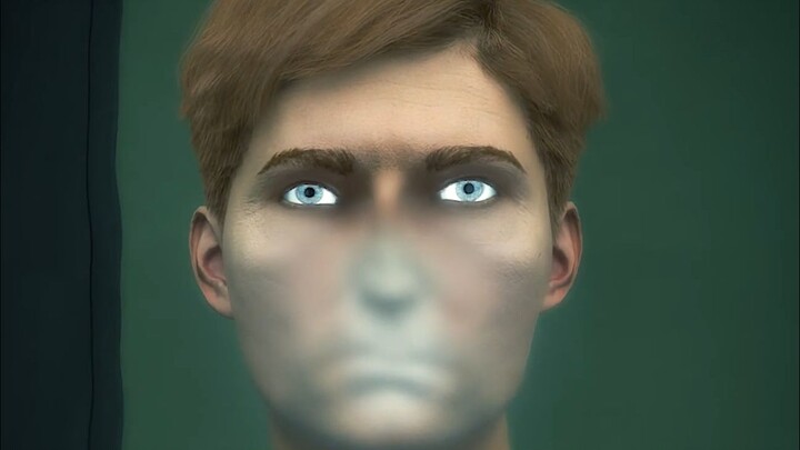 Staring at a mirror for a long time will lead to terrifying things.