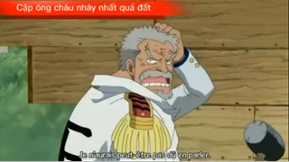 Cặp ông cháu nhây nhất quả đất #anime #onepiece