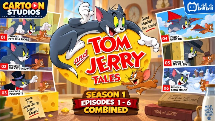 Tom and Jerry Tales (2006) season 1 episodes 1-6 combined