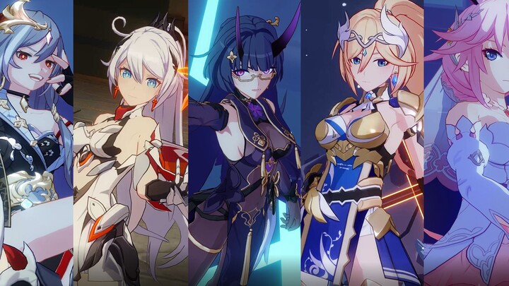 [4K] คอลเลกชันอนิเมชั่นการตั้งถิ่นฐานที่ยอดเยี่ยม Honkai Impact3