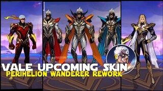 VALE UPCOMING HERO SKIN PERIHELION WANDERER REWORK? MOBILE LEGENDS HAVE NOTICED VALE NEW SKIN MLBB!