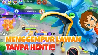 CRAMORANT MENGGEMPUR LAWAN TANPA HENTI! - Pokemon Unite